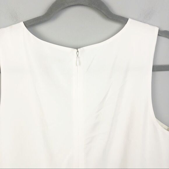 TIBI | Silk Bird Print Sleeveless Shift Dress Sz 0 - Picture 10 of 10